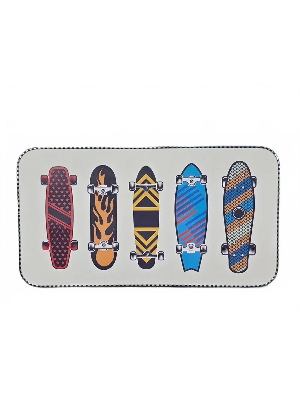 Open Road Decorative Skateboard Wall Art Sign 15x8 Inches
